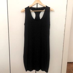 Black Athleta dress - racer back - cute and comfy